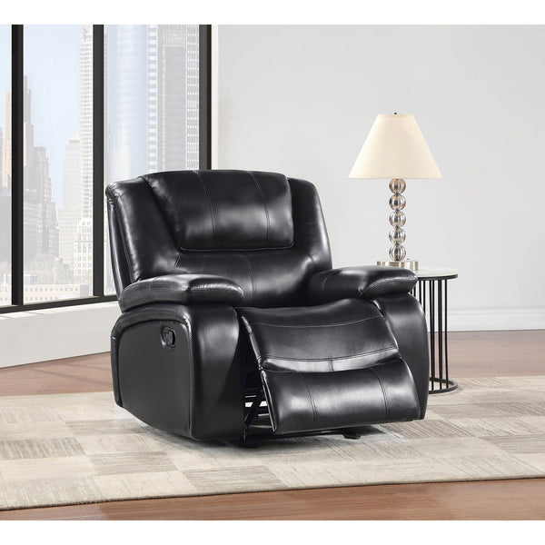 English Elm Elodie Glider Recliner Chair – Elegant Black Upholstered Comfort For Living Rooms & Reading Nooks B062P354071