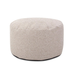 Howard Elliott Round Foot Pouf - Bold Leopard Print Design In Dynamic Colors For Modern And Stylish Interiors Brown 100% Polyester 871-1286-howard-elliott