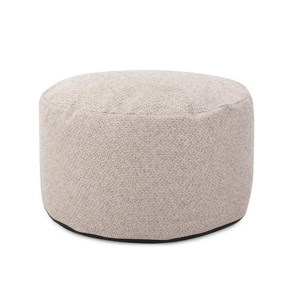 Howard Elliott Round Foot Pouf - Bold Leopard Print Design In Dynamic Colors For Modern And Stylish Interiors Brown 100% Polyester 871-1286-howard-elliott