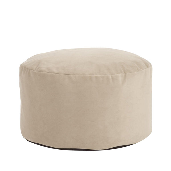 Howard Elliott Foot Pouf Luxurious Faux Fur Ottoman – Stylish Multi-functional Seating And Footrest For Any Room Brown 100% Polyester 871-224-howard-elliott
