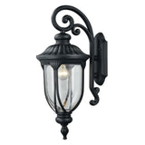 Derry Hill 23'' High 1-Light Outdoor Sconce - Matte Black 87101/1 Elk Lighting