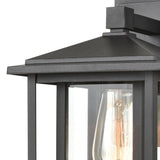 Solitude 11'' High 1-Light Outdoor Sconce - Matte Black 87130/1 Elk Lighting