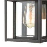 Solitude 11'' High 1-Light Outdoor Sconce - Matte Black 87130/1 Elk Lighting