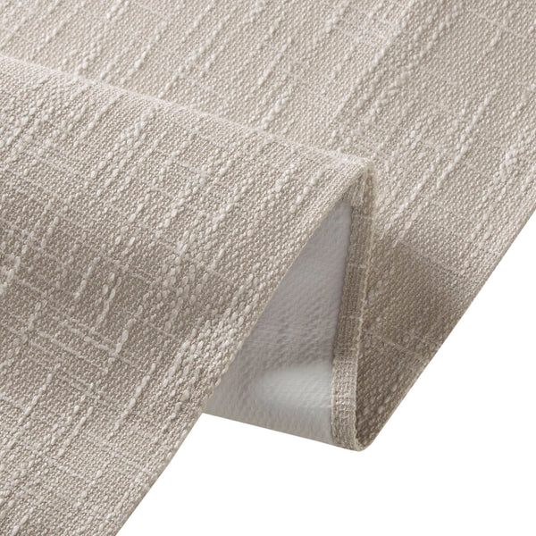 JLA Home Madison Park - Total Blackout Cordless Roman Shade — Premium Light-Blocking, Child-Safe Design for Bedrooms & Media Rooms Linen MP40-8664