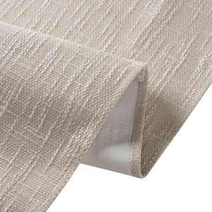 JLA Home Madison Park - Total Blackout Cordless Roman Shade — Premium Sleep-Friendly Light Block, Child-Safe, Sleek Design Linen MP40-8665