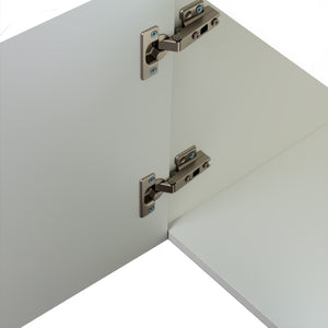 English Elm Tv Stand For 65+ Inch Tvs - Modern White Entertainment Center With Storage & Stylish Metal Legs W331S00184-GIGA