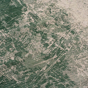Louis de Poortere Mad Men Cracks Collection Textured Area Rug Geological Motif for Modern Living Spaces Dark Pine 9'6 x 9'6 120126