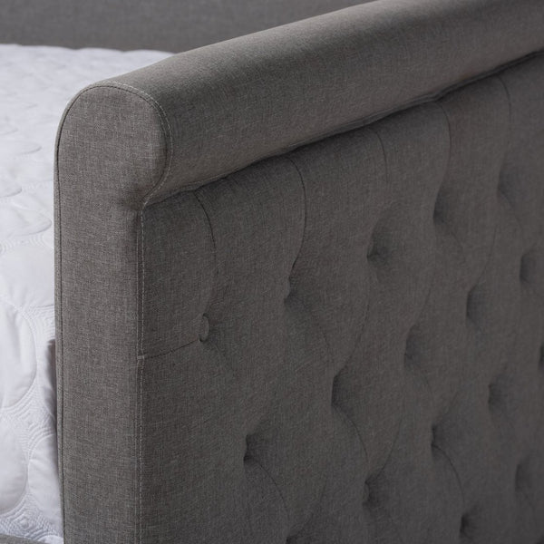 Baxton Studio Baxton Studio Alena Modern Grey Fabric Daybed with Twin Trundle - Elegant, Versatile & Functional CF8825-Grey-Daybed-F/T