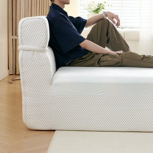 English Elm All In One Queen Mattress & Bed Frame - 15-Inch Cooling Mattress-In-A-Box For Small Spaces & Comfort W1359P364812