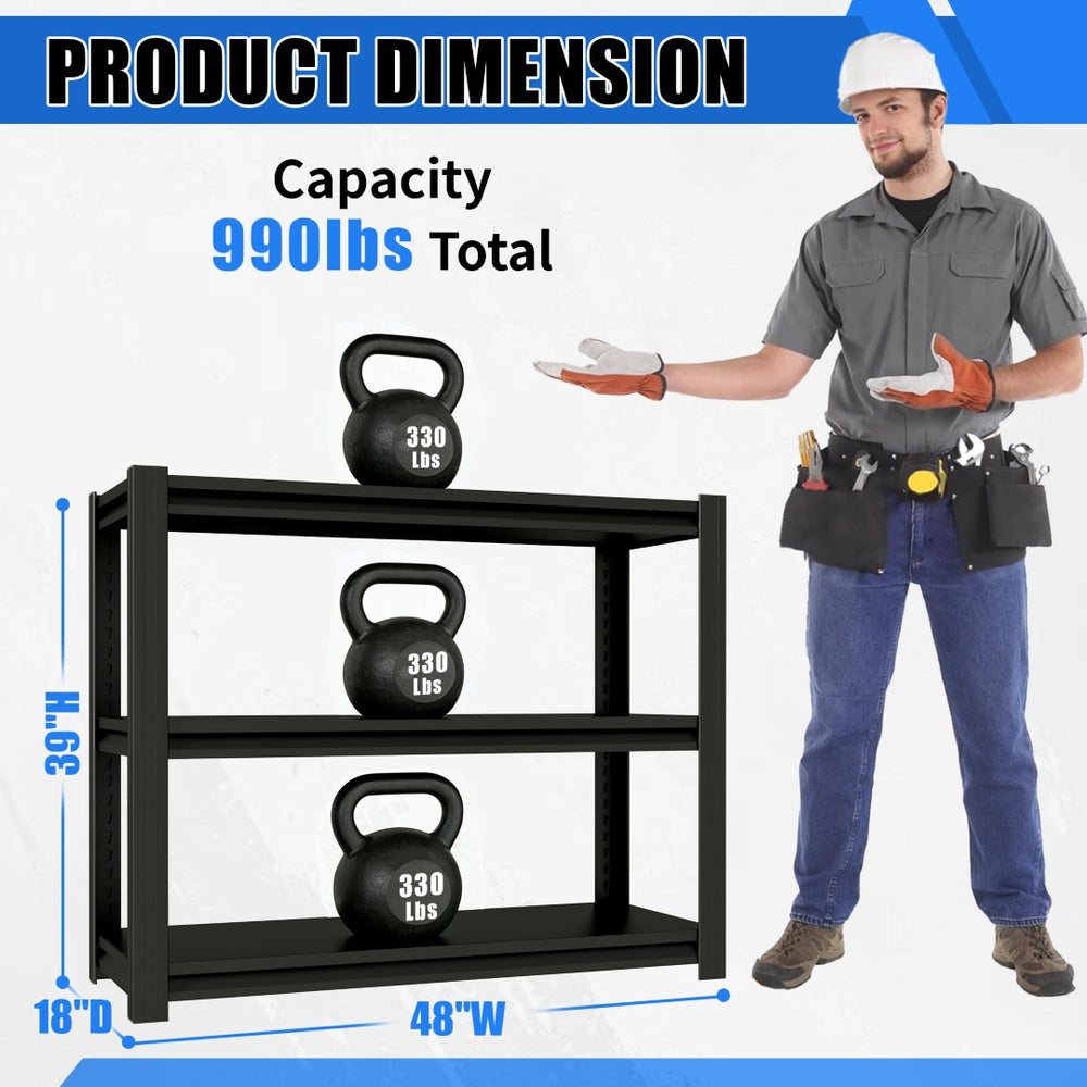 English Elm 30-40 Gallon Aquarium Steel Rack Three Tier Heavy Duty Fish Tank Stand for Home T2398P480395