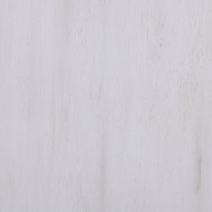 English Elm Badin Wood and Metal Modern Counter Stool with Saddle Seat, White Washed Wood, Black Frame, Durable Comfort - Adjustable Glides (Seat 24.25") B050P364430