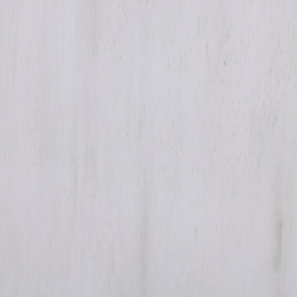 English Elm Badin Wood and Metal Modern Counter Stool with Saddle Seat, White Washed Wood, Black Frame, Durable Comfort - Adjustable Glides (Seat 24.25") B050P364430