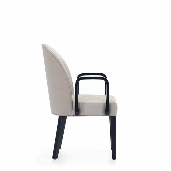 English Elm Hillman Modern Wood Upholstered Armchair In Light Gray – Stylish, Durable, And Fully Assembled Comfort B365P397726