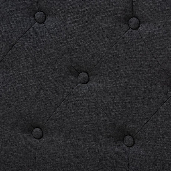 Baxton Studio Baxton Studio Amaya Queen Size Daybed in Luxurious Dark Grey Fabric - Versatile Sleeper & Sofa! CF8825-C-Dark Grey-Daybed-Q