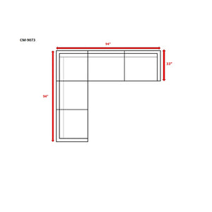 English Elm 5-Piece Rattan Wicker Sectional Patio Set — Fully Assembled HDPE Wicker, 11 Cushions, UV Water-Resistant Fabric (4-Person) B120S00082
