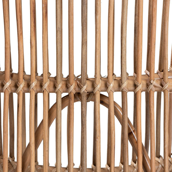 English Elm Modern Rattan Openwork Lounge Chair Bohemian Woven Frame for Eclectic Living Rooms B2750P470070