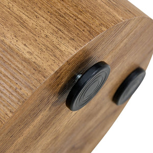 English Elm The Cylindrical Table - Stylish Multi-Use Solution For Small Spaces, Coffee Table & Desk Alternative W1151P200296-GIGA