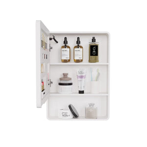 English Elm Led Medicine Cabinet with Anti-fog Mirror Warm Lighting Aluminum Wall Mount Bathroom W3083P451436