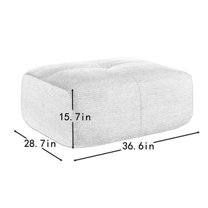 English Elm Hamlet Modular Corner Sectional Sofa with Corduroy Upholstery and Throw Pillows Included Camel W714P323638
