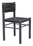 Iska Dining Chair - Set of 2 Black 704049 Zuo Modern