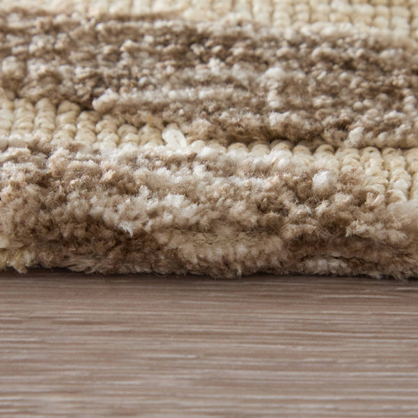 Feizy Rugs Colton Tribal Animal Print Accent Rug with High Low Pile for Modern Interiors 3'6" x 5'6" 8748A54FTPE000C50