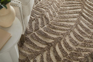 Feizy Rugs Colton Tribal Animal Print Accent Rug with High Low Pile for Modern Interiors 3'6" x 5'6" 8748A54FTPE000C50