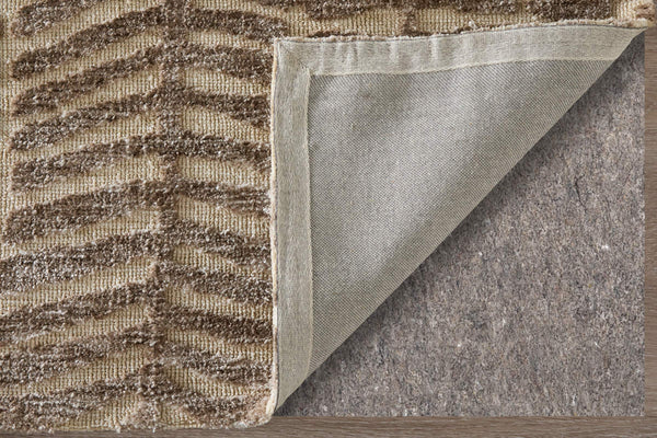 Feizy Rugs Colton Tribal Animal Print Accent Rug with High Low Pile for Modern Interiors 3'6" x 5'6" 8748A54FTPE000C50