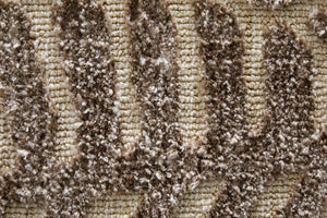 Feizy Rugs Colton Tribal Animal Print Accent Rug with High Low Pile for Modern Interiors 3'6" x 5'6" 8748A54FTPE000C50