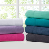 Intelligent Design Cotton Blend Jersey Knit Casual All Season Sheet Set ID20-1252 Teal