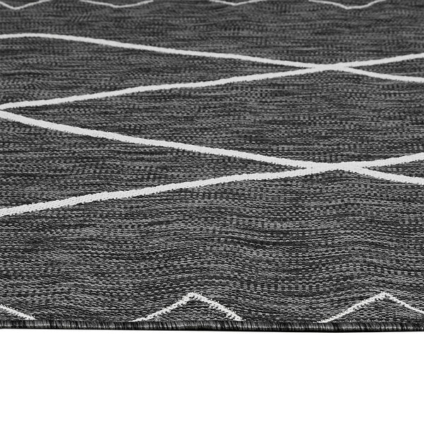 JLA Home Madison Park - Moroccan Geometric Indoor/Outdoor Rug — Durable Flatweave Polypropylene, Fade & Stain Resistant, Stylish GP35-0005