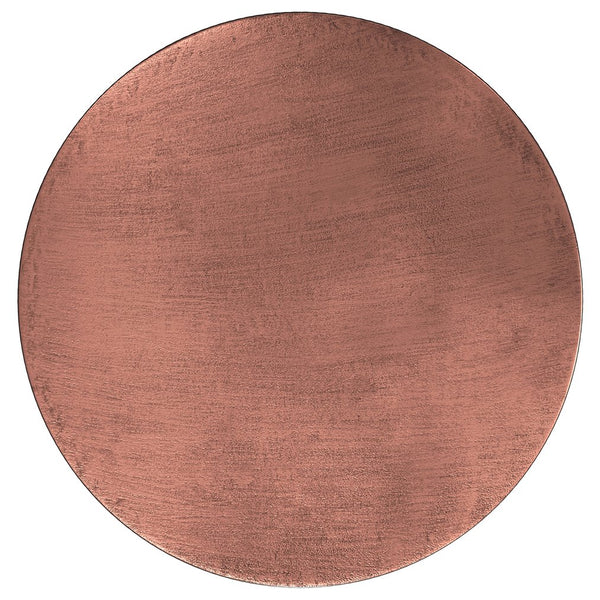 English Elm Johnsen Hand-Finished Metal Coffee Table in Oil-Rubbed Bronze – Round 32.5" Wide Textured Top & Versatile Decor Piece B136P262279