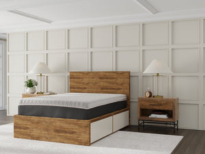 English Elm Copper Infused Hybrid Mattress with Pocketed Coils and Phase-change Cooling Cover B047P300729