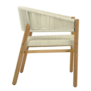 English Elm Modern Chenille Accent Chair with Ottoman Plush Wide Seat Curved Arms for Bedroom Teak+ Beige N719P428476A
