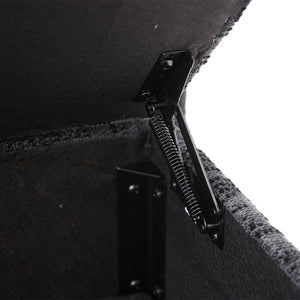 English Elm United We Win 112" Oversized Chenille Sectional Sofa With Storage Ottoman, Usb Ports & Phone Holder W1568S00192-GIGA