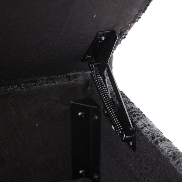 English Elm United We Win 112" Oversized Chenille Sectional Sofa With Storage Ottoman, Usb Ports & Phone Holder W1568S00192-GIGA