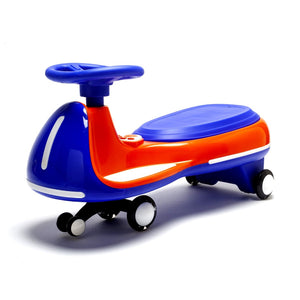 English Elm 12v Kids Ride on Twist Car with Dual Motors Led Wheels Bluetooth and Learning Content W1760P384599