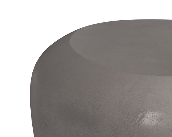 Sunpan CORVO Side Table - Stylish Grey Accent for Modern Interiors, Compact Design, Versatile & Durable Use 110704