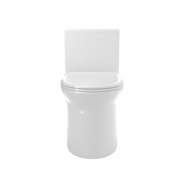 English Elm 1.1/1.6 Gpf Ceramic One Piece Toilet Skirted Comfort Height Dual Flush Soft Close B2724P246931