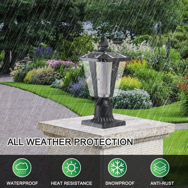 English Elm 15"(h) Solar Led Outdoor Pathway Lanterns Stake Mount Dusk to Dawn 2 Pack W2312P478266