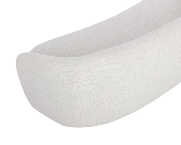 Sunpan LORNE Sofa - Luxurious Merino Pearl Upholstery, Modern Minimalist Design for Ultimate Comfort & Style 111939