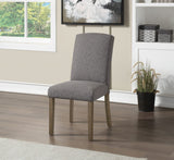 OSP Home Furnishings Everly Dining Chair  - Set of 2 Charcoal