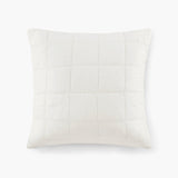 Croscill Casual Gema Casual European Pillow Sham CCA11-0011 Soft White