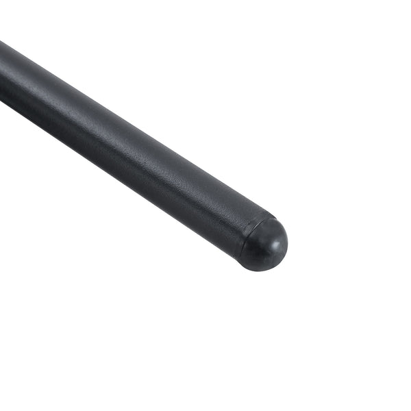 English Elm Luxury Linen Dining Chair Set of 4 with Breathable Cotton Blend, Integrated Metal Legs, Stylish Comfort Black 24.8 L x 24.41 W x 20.47 H W1512P409270