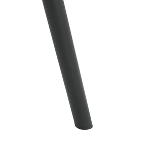 English Elm Christopher Knight Home® - Gable Outdoor Dining Chair Set of 2 – Weather-Resistant Resin Build, Perforated Diamond Pattern Comfort Black N775P176686B