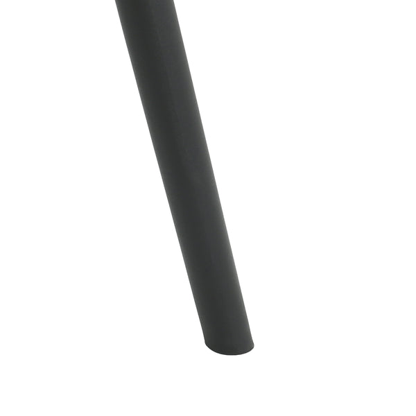 English Elm Christopher Knight Home® - Gable Outdoor Dining Chair Set of 2 – Weather-Resistant Resin Build, Perforated Diamond Pattern Comfort Black N775P176686B