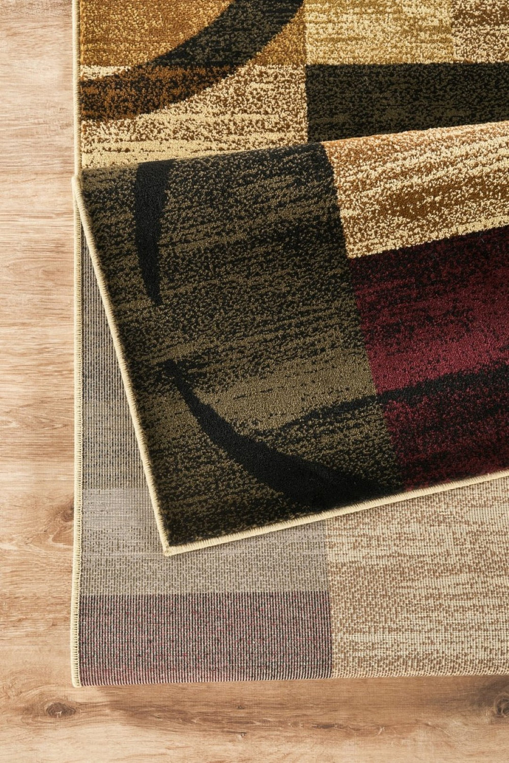 English Elm Bristol Abstract Geometric Area Rug Multicolor Low Pile for Living Room or Bedroom B186P452306