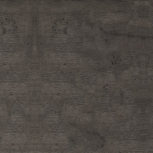 English Elm Storehouse King Bed Hardwood Frame with Iron Rivets and Smoked Grey Plank Headboard B108S00050