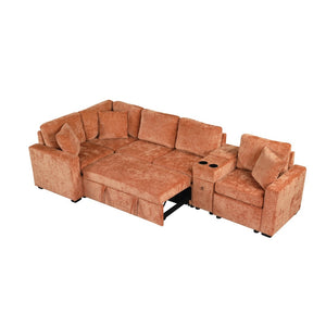 English Elm Swivel Barrel Accent Chair Chenille Tufted Round Club Seat for Living Room Lounge N719S002260G