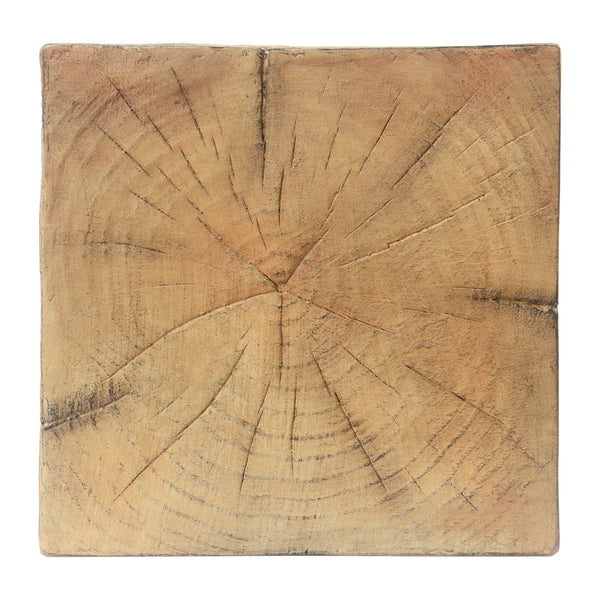 English Elm Christopher Knight Home® - Wood-Look Square-Column End Table - Stylish Distressed Finish For Indoor & Outdoor Living Spaces N770P291198N