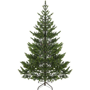 English Elm 6.5ft Artificial Cedar Tree with Pe Needles and Steel Base for Indoor Holiday Decor T3971P419248